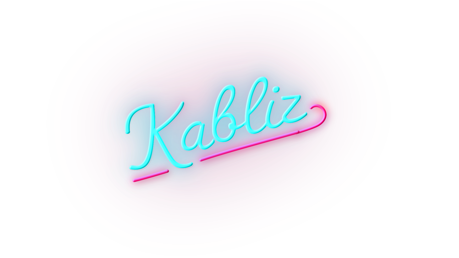 Letrero de neón Kabliz