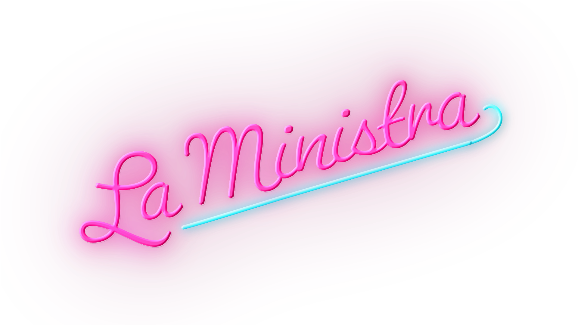 Letrero de neón La Ministra
