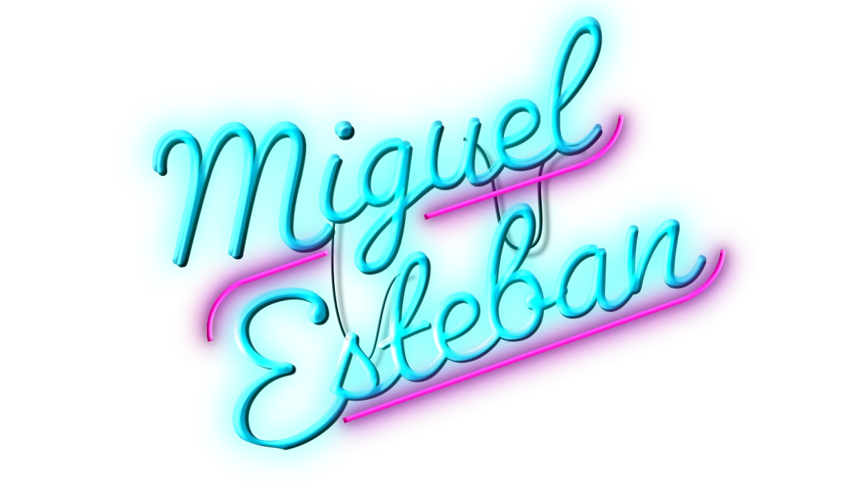 Neón Miguel Esteban